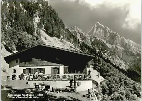 Oberstdorf Gasthaus Gerstruben Hoefats *