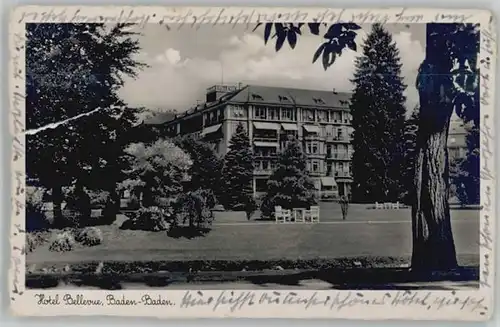 Baden-Baden Baden-Baden Hotel Bellevue x / Baden-Baden /Baden-Baden Stadtkreis