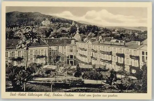 Baden-Baden Baden-Baden Hotel Zaehringer Hof * / Baden-Baden /Baden-Baden Stadtkreis