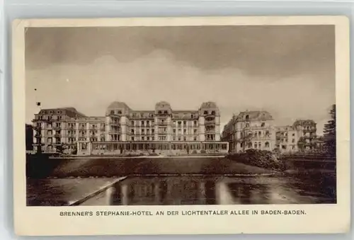 Baden-Baden Baden-Baden Hotel Stephanie x / Baden-Baden /Baden-Baden Stadtkreis
