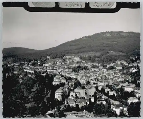 Baden-Baden Baden-Baden Fliegeraufnahme * / Baden-Baden /Baden-Baden Stadtkreis