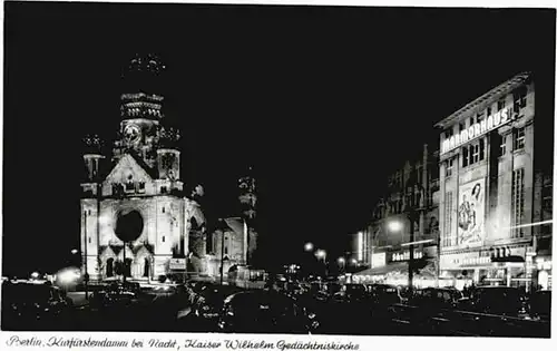 Berlin Berlin Kaiser Wilhelm-Gedaechtniskirche Kurfuerstendamm * / Berlin /Berlin Stadtkreis
