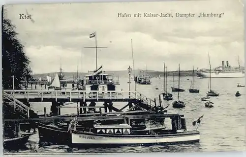 Kiel Kiel Hafen Kaiser Jacht x / Kiel /