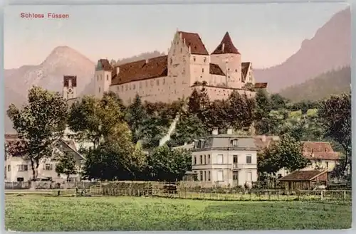 Fuessen Fuessen Schloss x / Fuessen /Ostallgaeu LKR