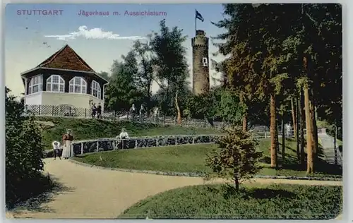 Stuttgart Stuttgart Jaegerhaus Aussichtsturm x / Stuttgart /Stuttgart Stadtkreis