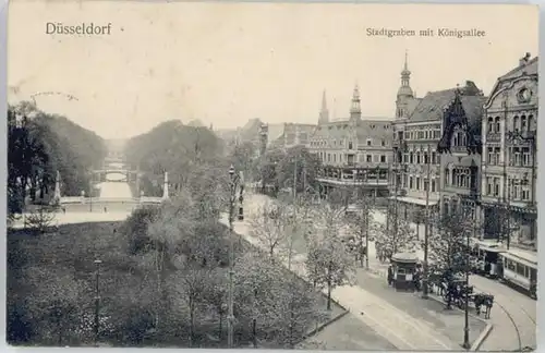 Duesseldorf Duesseldorf Stadtgraben Koenigsallee x / Duesseldorf /Duesseldorf Stadtkreis