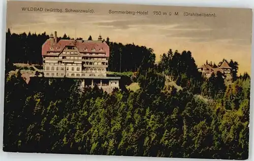 Bad Wildbad Bad Wildbad Sommerberg Hotel  * / Bad Wildbad /Calw LKR