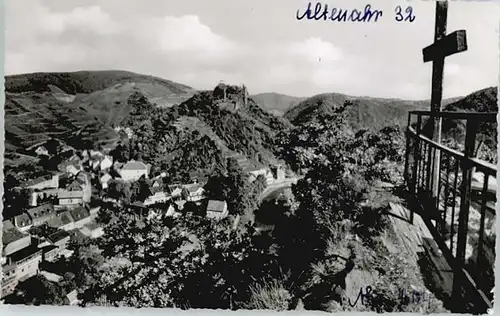 Altenahr Altenahr handschriftliches Kuerzel auf Ak * / Altenahr /Ahrweiler LKR