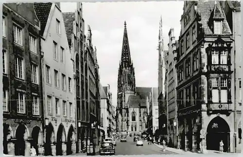 Muenster Westfalen Muenster Westfalen Prinzipalmarkt x / Muenster /Muenster Stadtkreis