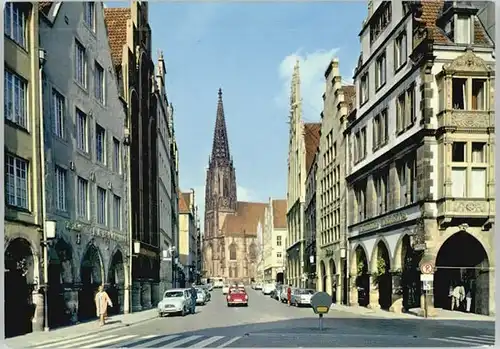 Muenster Westfalen Muenster Westfalen Prinzipalmarkt * / Muenster /Muenster Stadtkreis