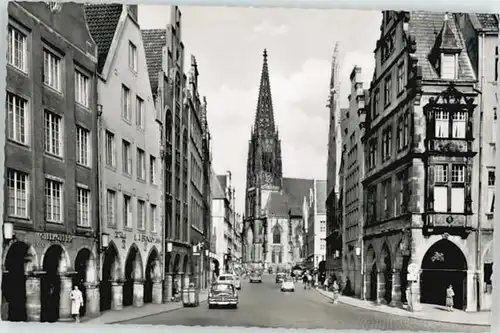 Muenster Westfalen Muenster Westfalen Prinzipalmarkt x / Muenster /Muenster Stadtkreis