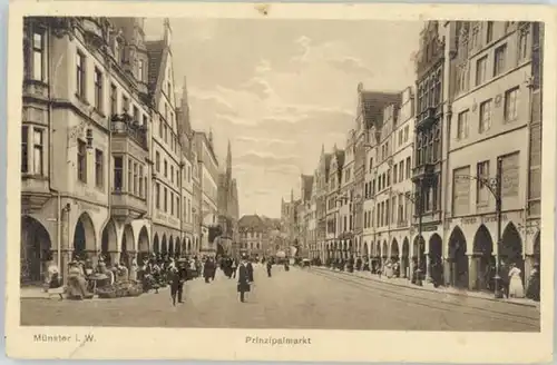 Muenster Westfalen Muenster Westfalen Prinzipalmarkt x / Muenster /Muenster Stadtkreis