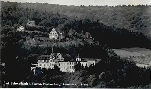 Bad Schwalbach Bad Schwalbach Paulinenberg Sonnenhof * / Bad Schwalbach /Rheingau-Taunus-Kreis LKR