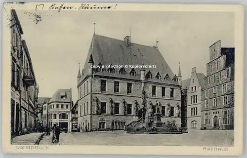Osnabrueck Rathaus x 1912