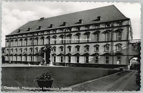 Osnabrueck Osnabrueck Schule Schloss ungelaufen ca. 1955 / Osnabrueck /Osnabrueck LKR