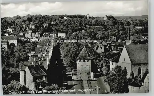 Osnabrueck Osnabrueck  ungelaufen ca. 1965 / Osnabrueck /Osnabrueck LKR