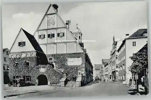 Weiden Oberpfalz Rathaus * 1940