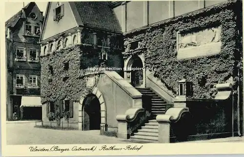 Weiden Oberpfalz Rathaus * 1930