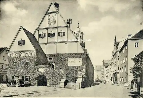 Weiden Oberpfalz Rathaus * 1920