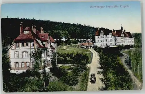 Nuernberg Heilstaette Engeltal * 1920