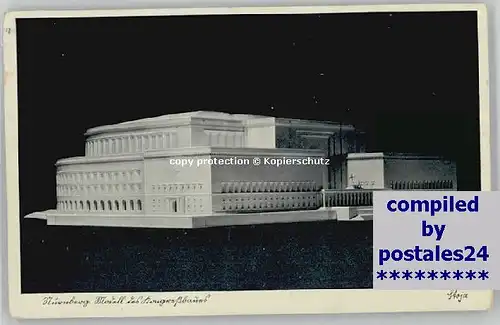 Nuernberg Model Kongreßbaues * 1940