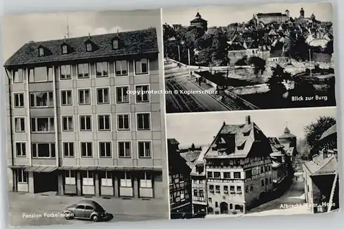 Nuernberg Pension Fackelmann * 1955