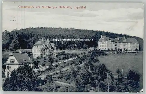 Nuernberg Heilstaette Engelthal x 1910