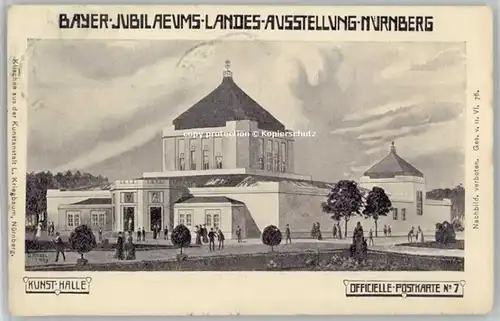 Nuernberg Bayerische Jubilaeums-Ausstellung x 1906