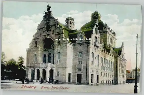 Nuernberg Stadt-Theater * 1910