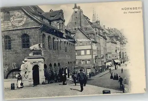 Nuernberg Fleischbank * 1900