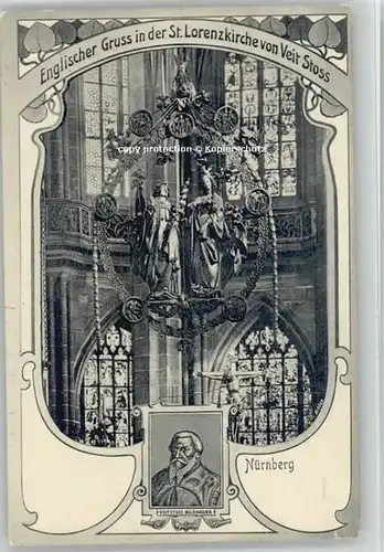 Nuernberg St. Lorenzkirche * 1910