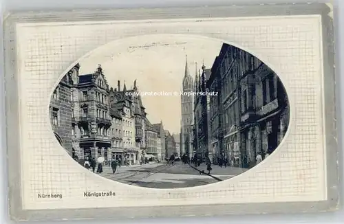 Nuernberg Koenigsstrasse   x 1912