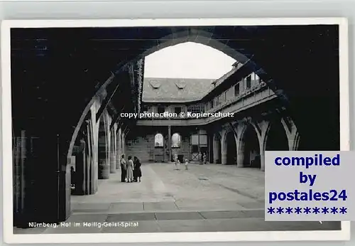 Nuernberg Heilig-Geist-Spital x 1957