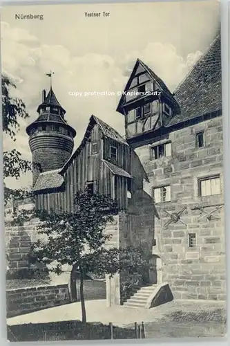 Nuernberg Vestnertor * 1910