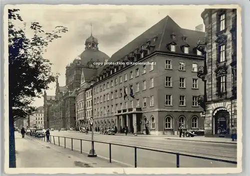 Nuernberg Hotel Deutscher Hof Opernhaus x 1955