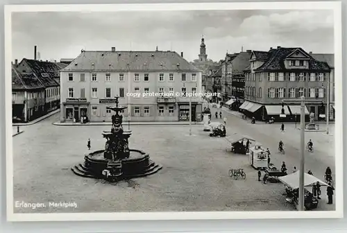 Erlangen Marktplatz * 1940