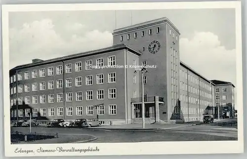 Erlangen Siemens-Verwaltungsgebaeude x 1954