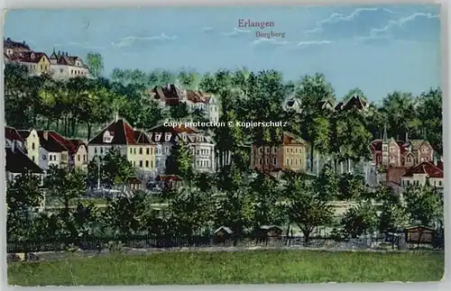 Erlangen Burgberg x 1915