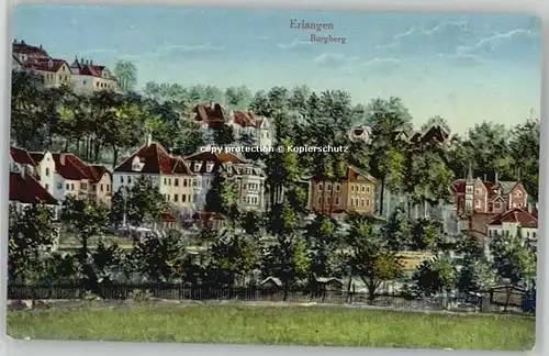 Erlangen Burgberg * 1910