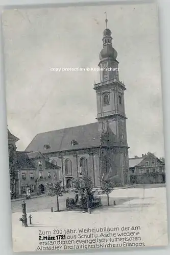 Erlangen Dreifaltigkeitskirche * 1921