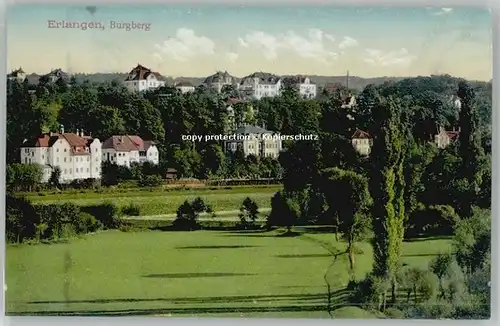 Erlangen Burgberg * 1910