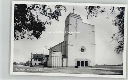 Erlangen Bonifatiuskirche * 1955