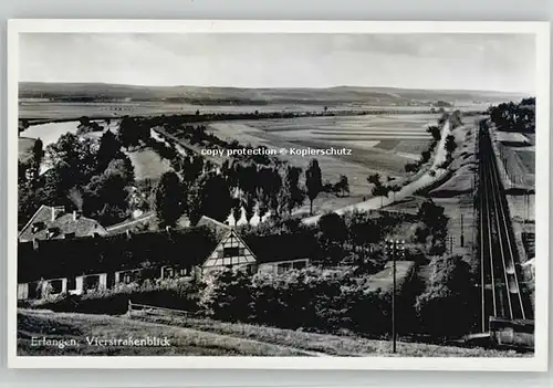 Erlangen Vierstrassenblick * 1955