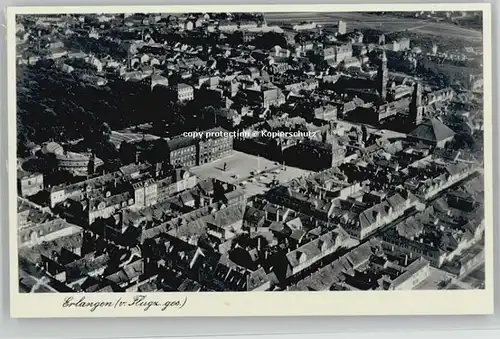 Erlangen Fliegeraufnahme * 1940