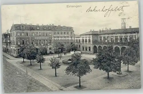 Erlangen Hotel Erlanger Hof  * 1910