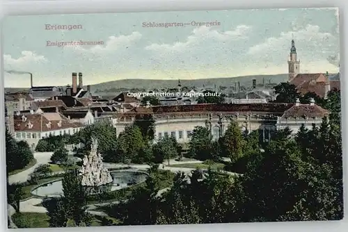 Erlangen Schlossgarten * 1910