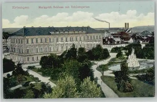 Erlangen Schloss * 1910