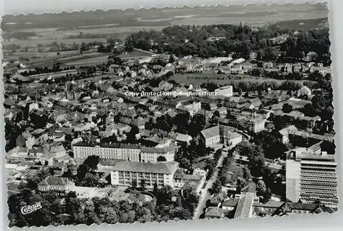 Erlangen Erlangen Fliegeraufnahme ungelaufen ca. 1955 / Erlangen /Erlangen Stadtkreis