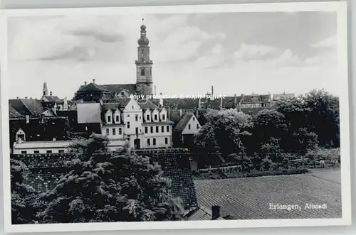 Erlangen Erlangen  ungelaufen ca. 1955 / Erlangen /Erlangen Stadtkreis