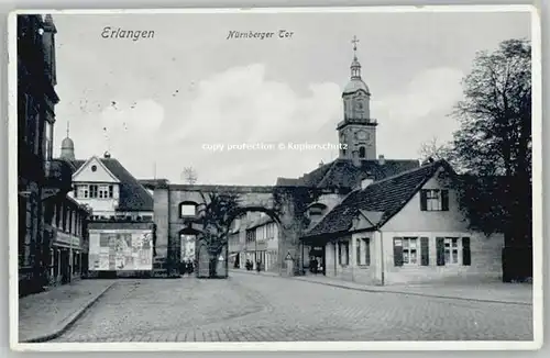 Erlangen Nuernberger Tor x 1931